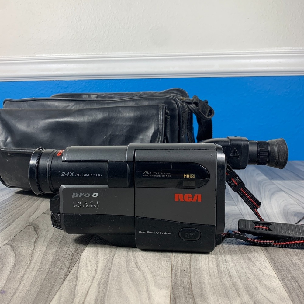 Vintage RCA Pro884HB Camcorder Tested Working NO EXPORT CABLE